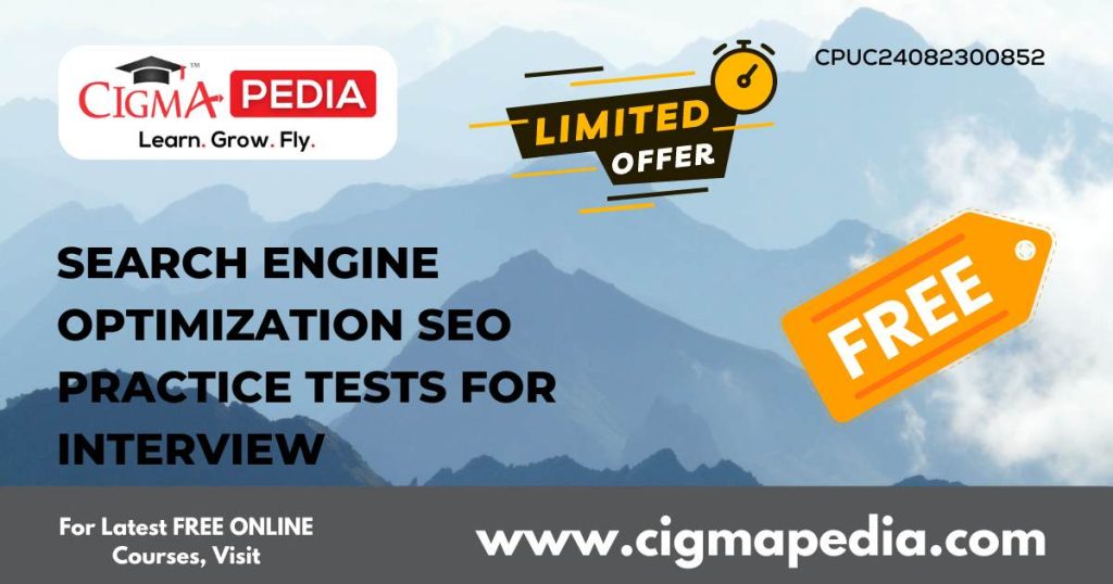 Search Engine Optimization SEO Practice Tests for Interview