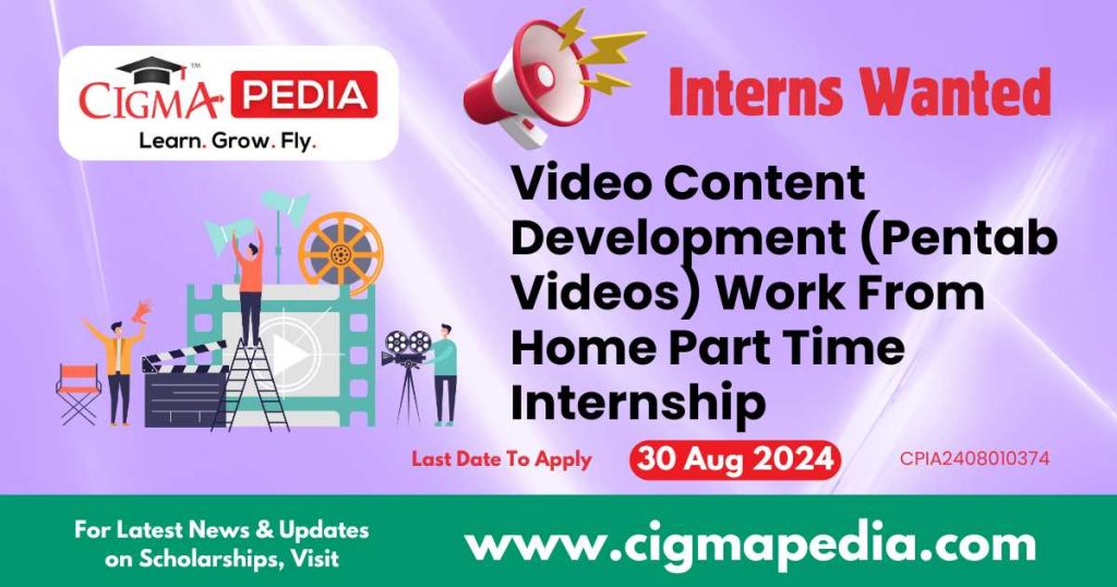 Video Content Development (Pentab Videos) Work From Home Part Time Internship by Rancike Learning