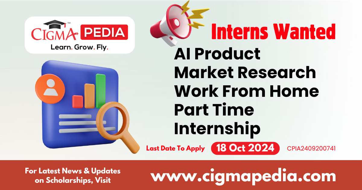 AI Product Market Research Work From Home Part Time Internship