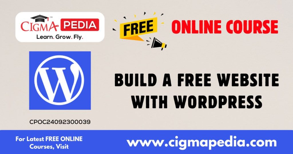 Build a free website with WordPress