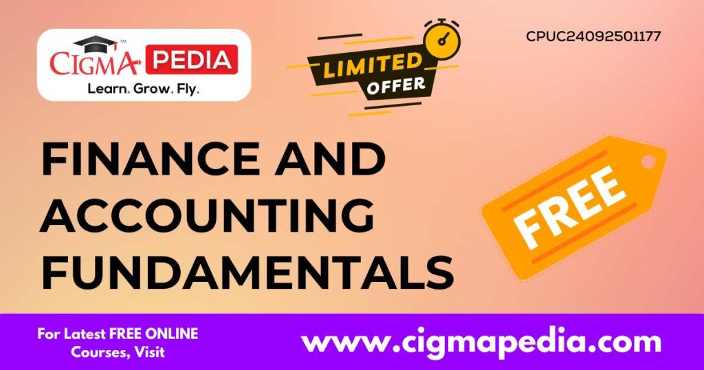 Finance and Accounting Fundamentals