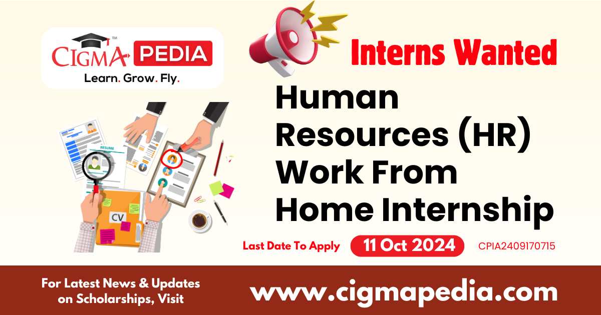 Human Resources (HR) Work From Home Internship