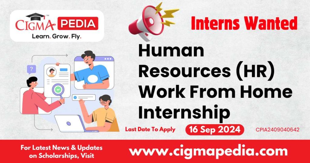 Human Resources (HR) Work From Home Internship