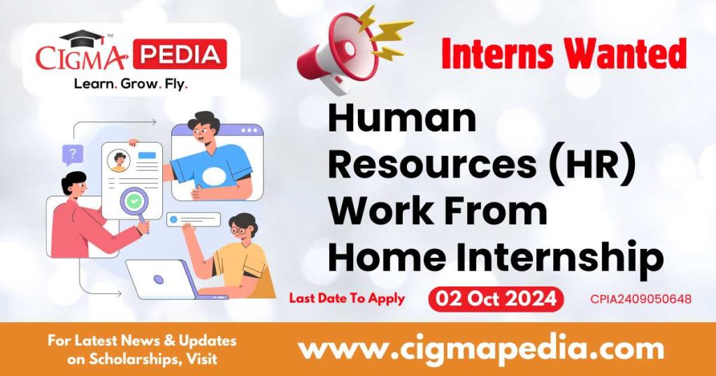 Human Resources (HR) Work From Home Internship