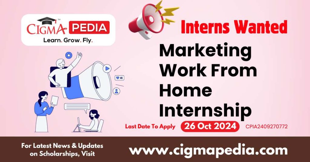 Marketing Work From Home Internship