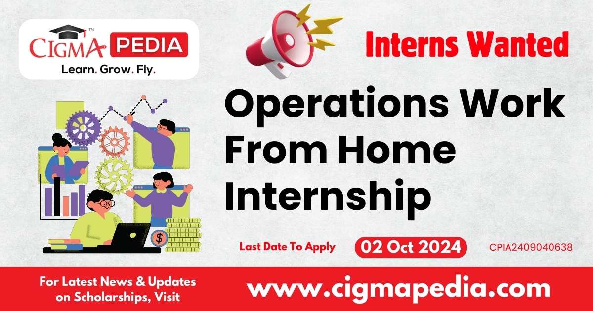 Operations Work From Home Internship by Intervue : How to Apply for ...