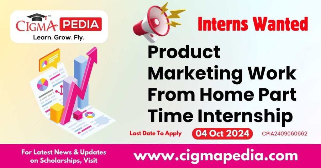 Product Marketing Work From Home Part Time Internship