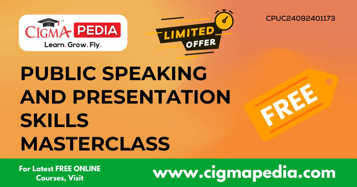 Public Speaking and Presentation Skills Masterclass