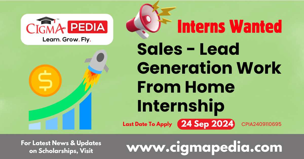 Sales - Lead Generation Work From Home Internship