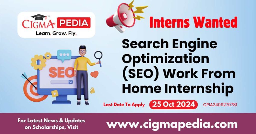 Search Engine Optimization (SEO) Work From Home Internship