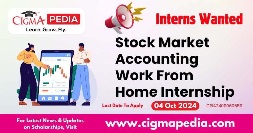 Stock Market Accounting Work From Home Internship