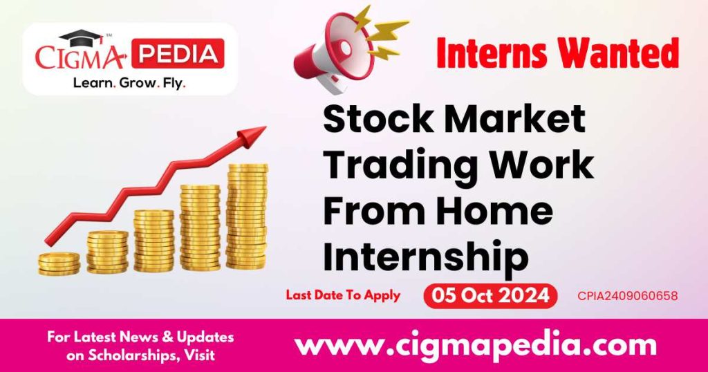 Stock Market Trading Work From Home Internship