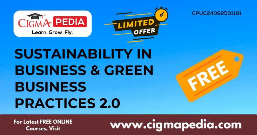 Sustainability in Business & Green Business Practices 2.0