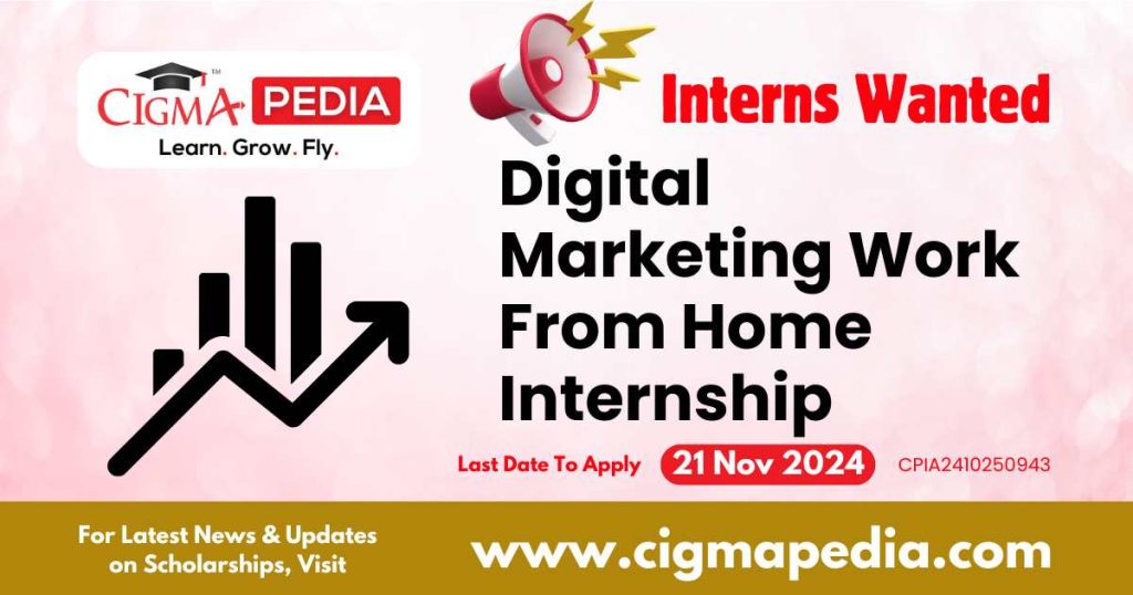 Digital Marketing Work From Home Internship