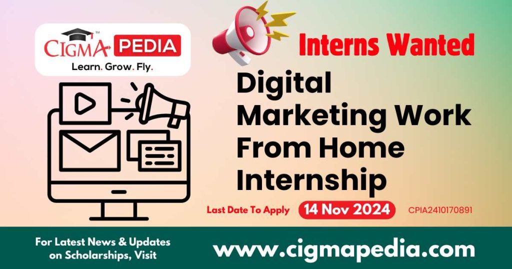 Digital Marketing Work From Home Internship