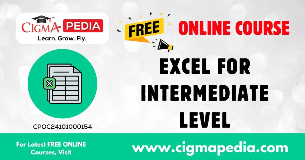 Excel for Intermediate Level