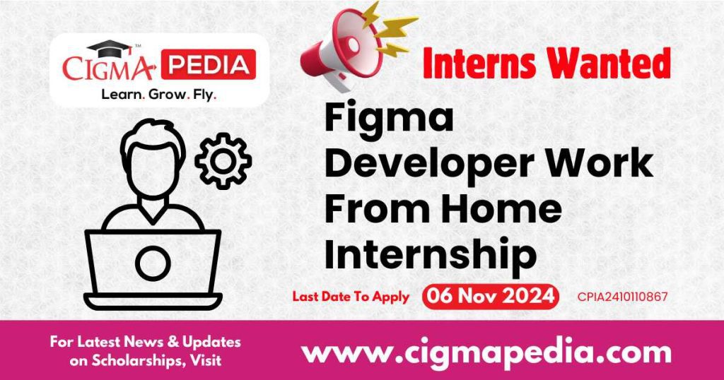 Figma Developer Work From Home Internship