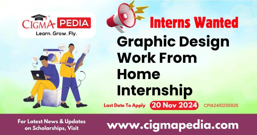 Graphic Design Work From Home Internship