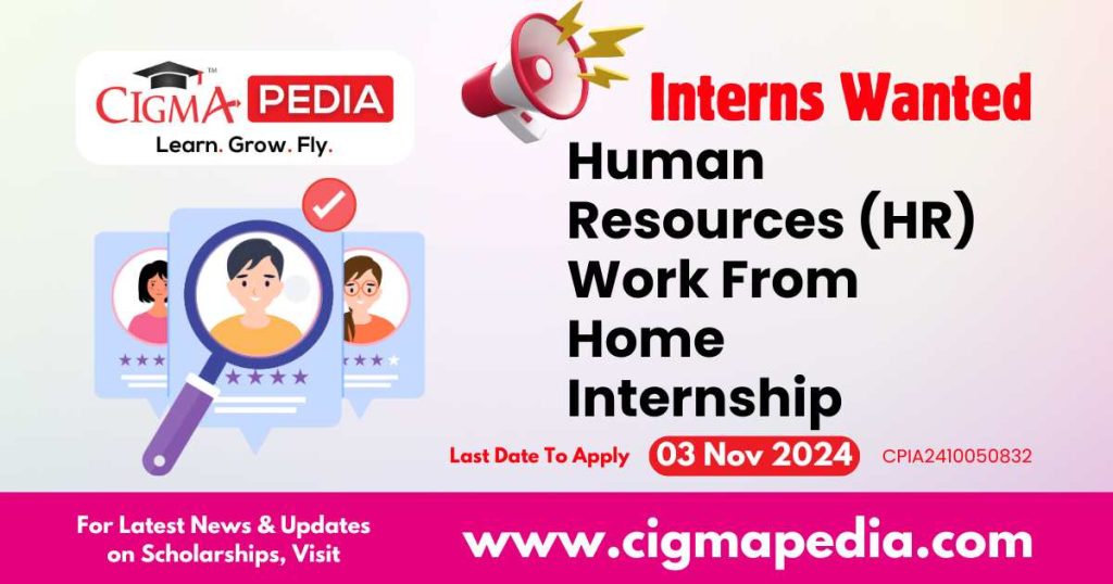 Human Resources (HR) Work From Home Internship