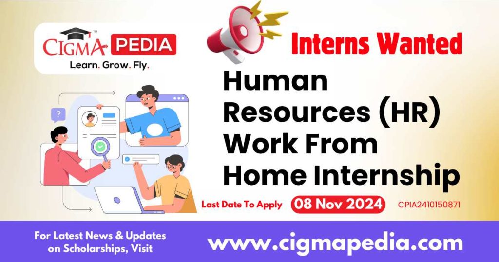 Human Resources (HR) Work From Home Internship