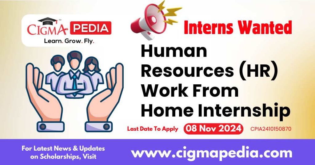 Human Resources (HR) Work From Home Internship