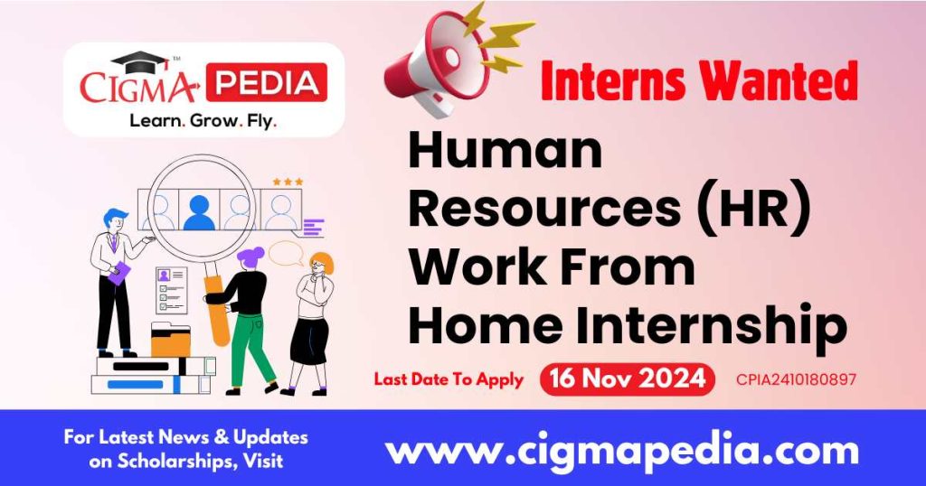 Human Resources (HR) Work From Home Internship