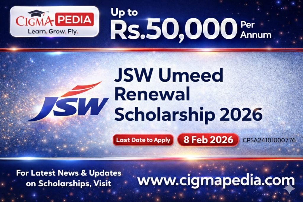 JSW Umeed Renewal Scholarship