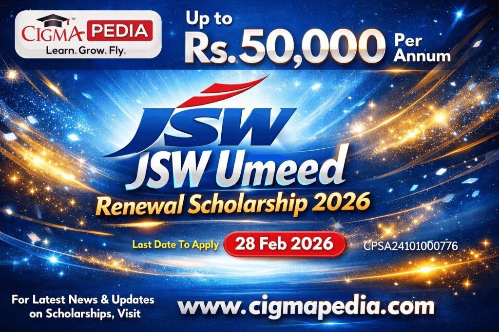 JSW Umeed Renewal Scholarship