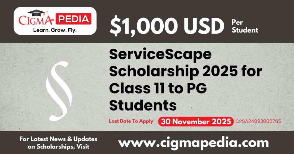 ServiceScape Scholarship