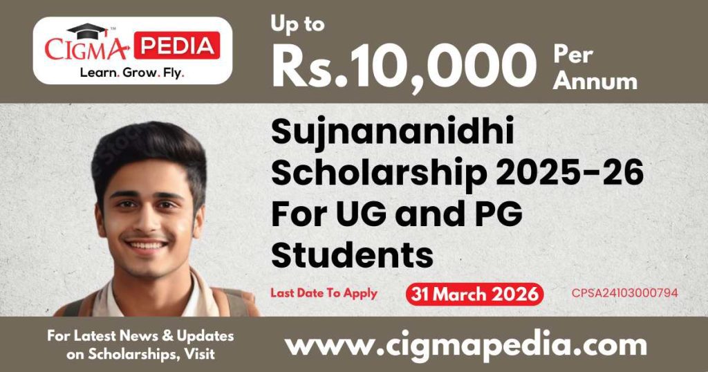 Sujnananidhi Scholarship