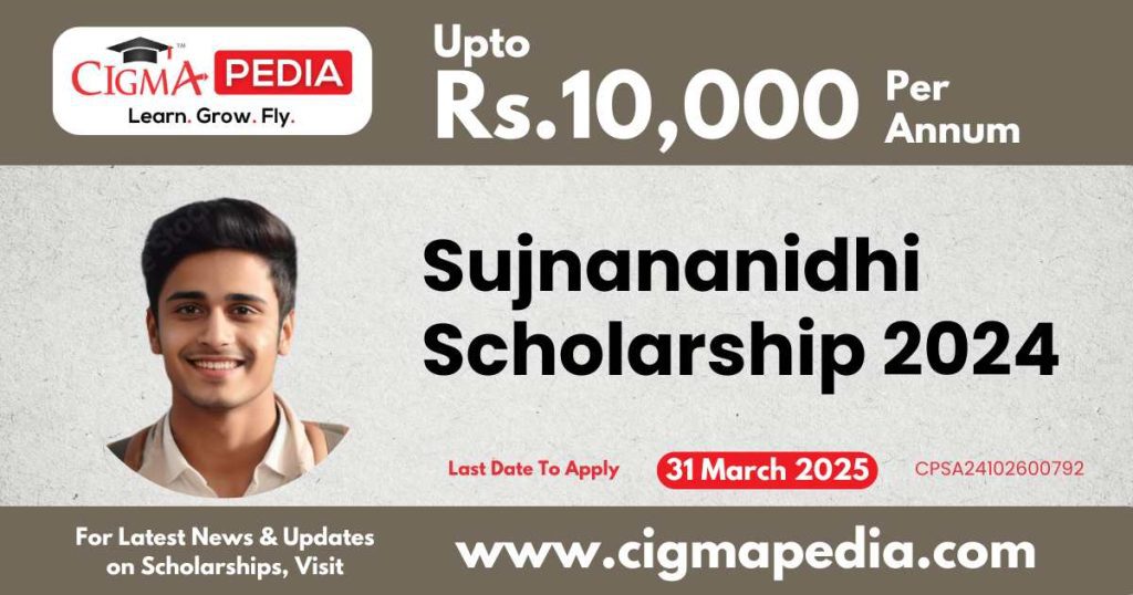 Sujnananidhi Scholarship