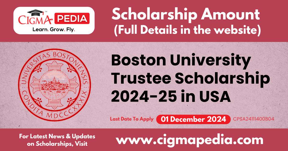 Boston University Trustee Scholarship