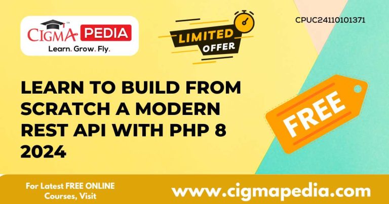 Learn to Build from Scratch a Modern REST API with PHP 8 2024 (Free ...