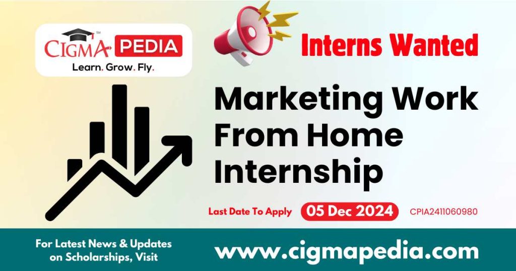 Marketing Work From Home Internship