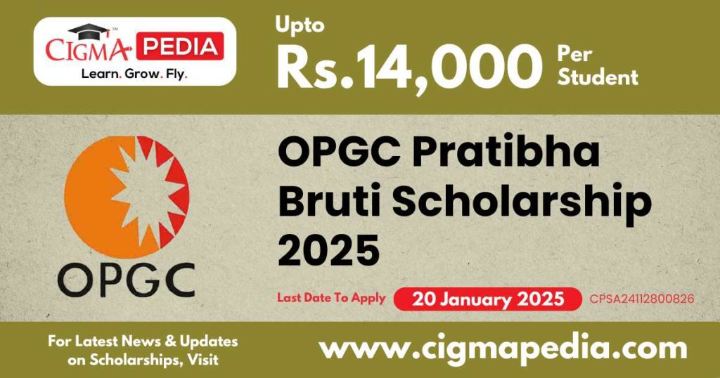 OPGC Pratibha Bruti Scholarship