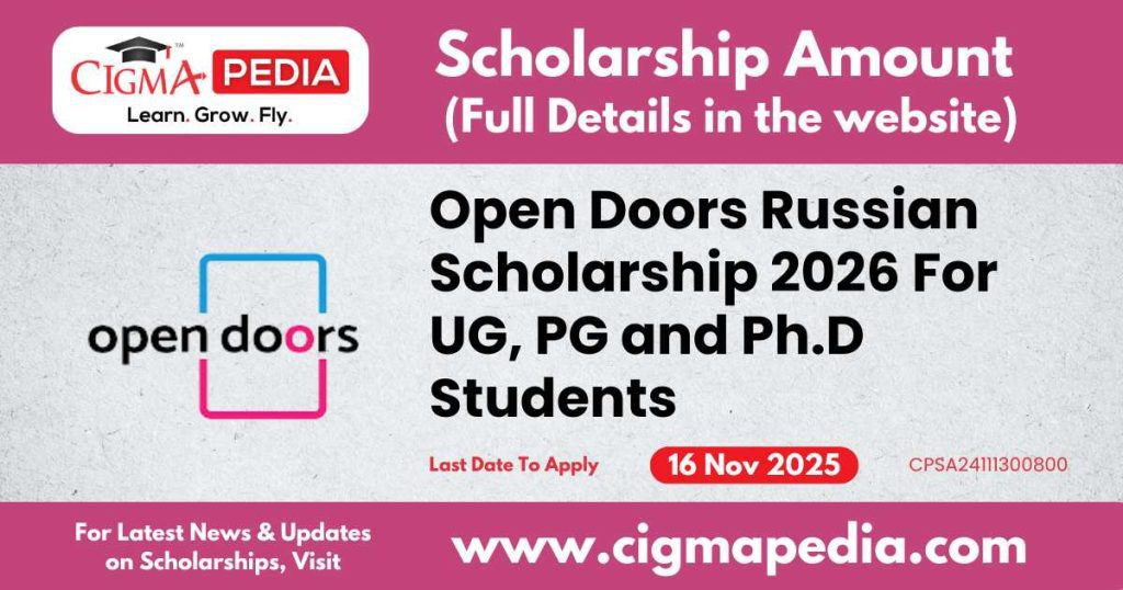 Open Doors Russian Scholarship