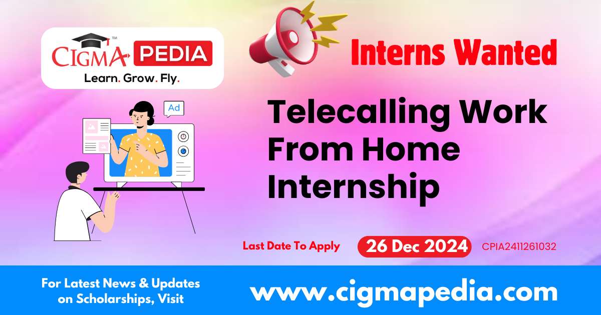 Telecalling Work From Home Internship