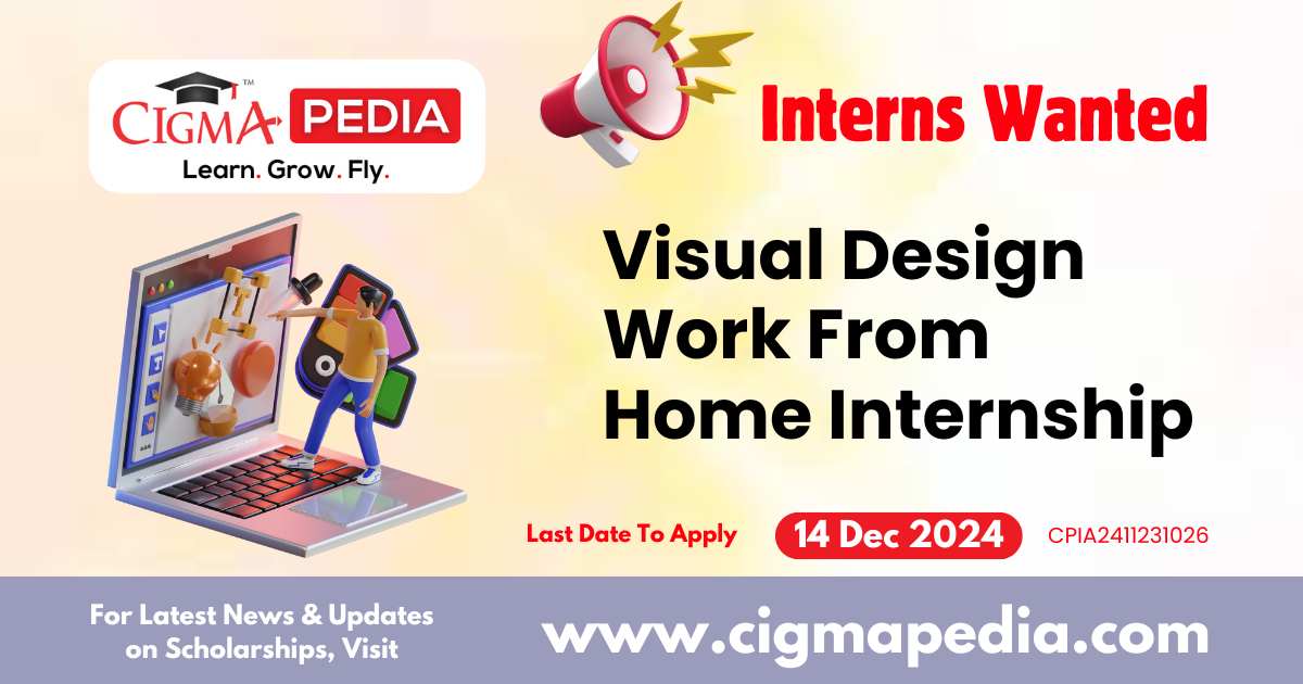 Visual Design Work From Home Internship