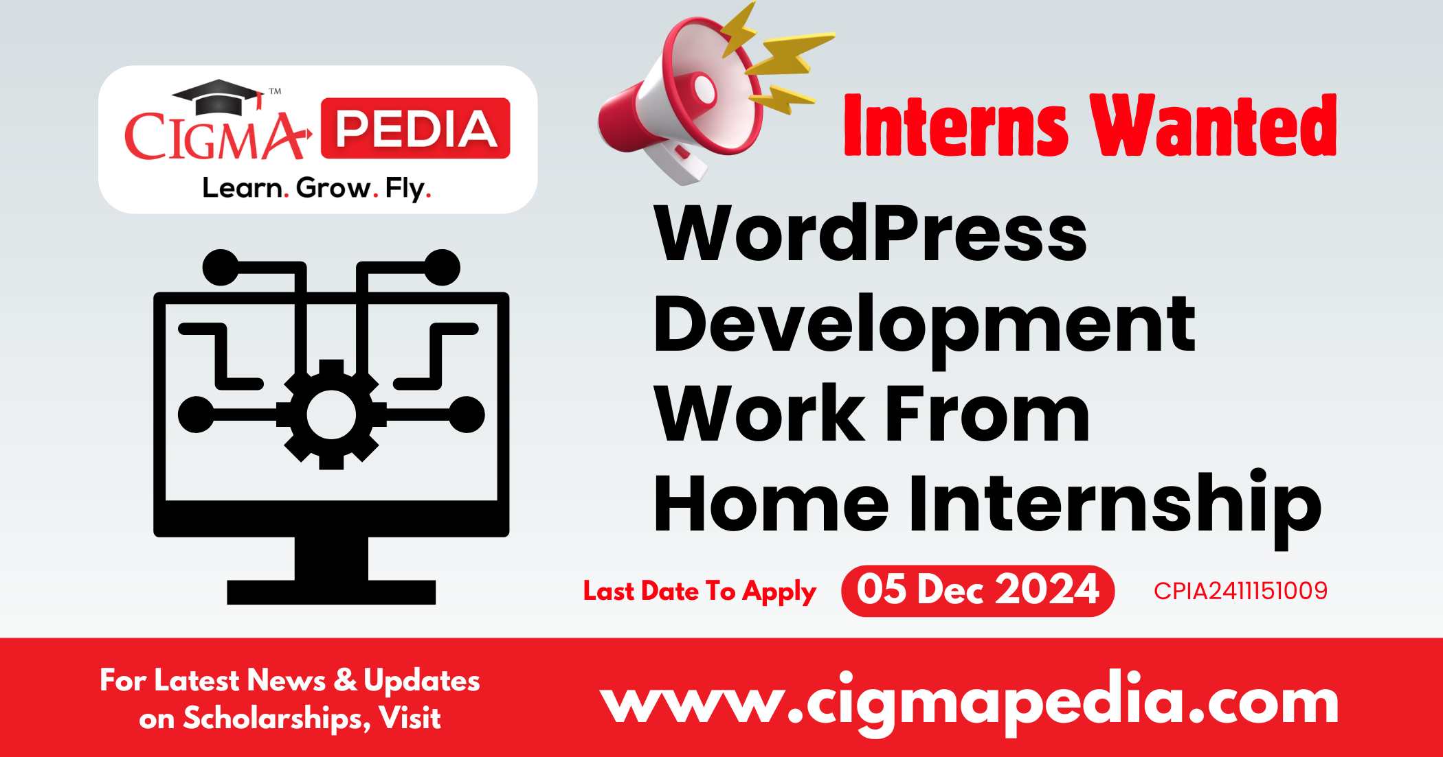 WordPress Development Work From Home Internship