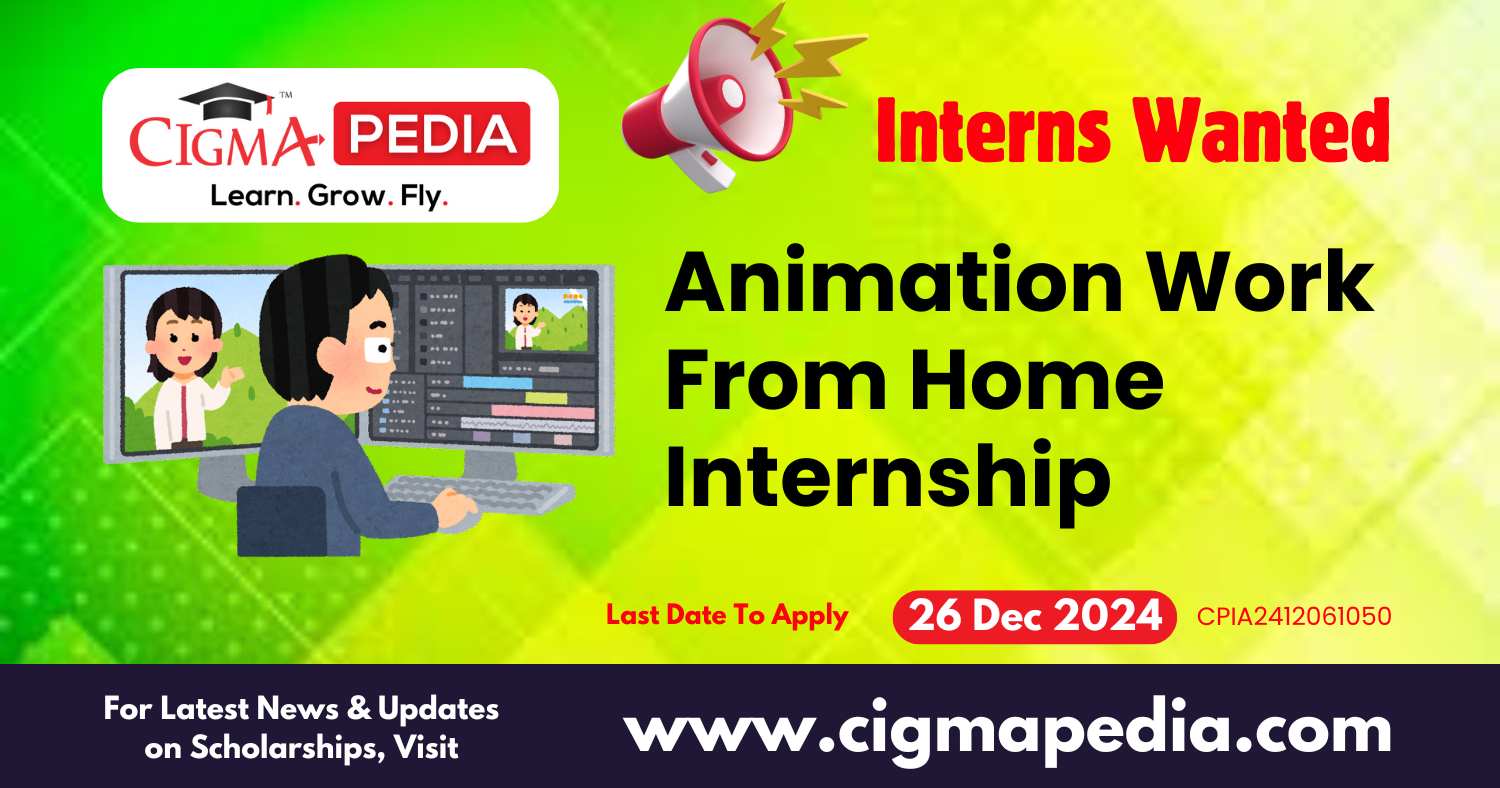 top 69 motion graphics work from home internships in... Animation Work From Home Internship by ABES C-COM LLP: How to Apply for ...