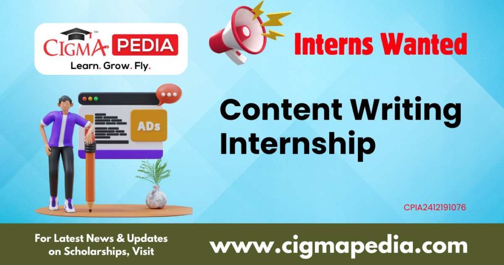 Content Writing Internship