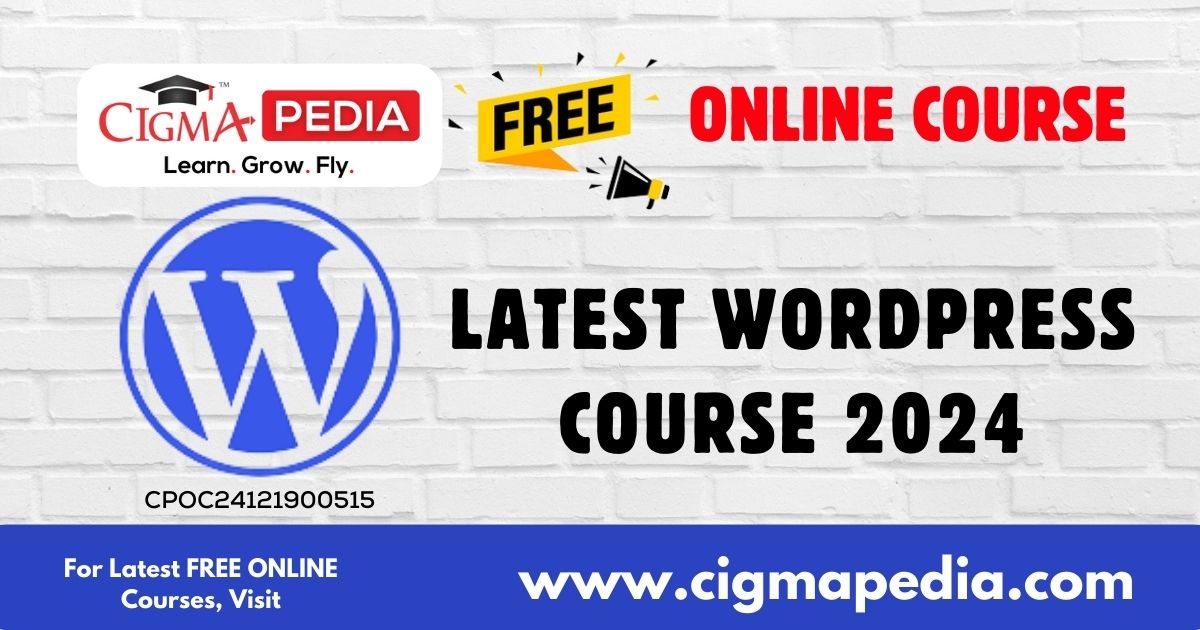 Latest Wordpress Course 2024