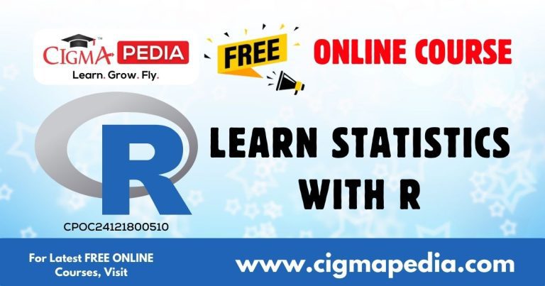 Learn Statistics with R (Free Online Course) - CIGMA Pedia