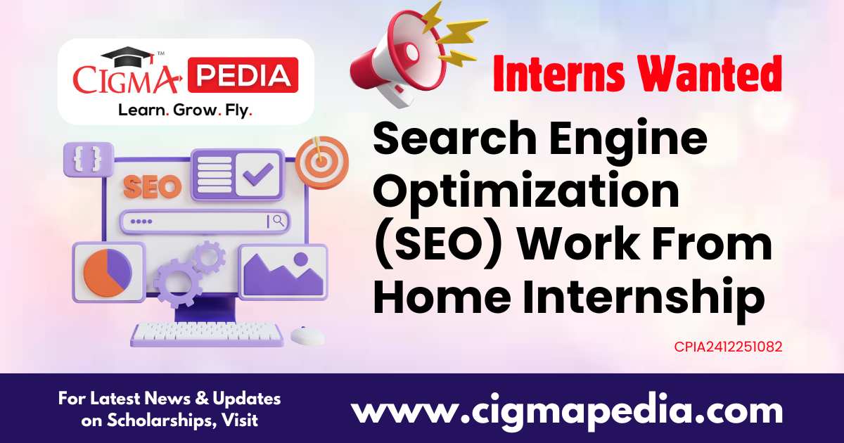 Search Engine Optimization (SEO) Work From Home Internship