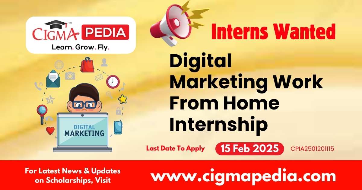 Digital Marketing Work From Home Internship