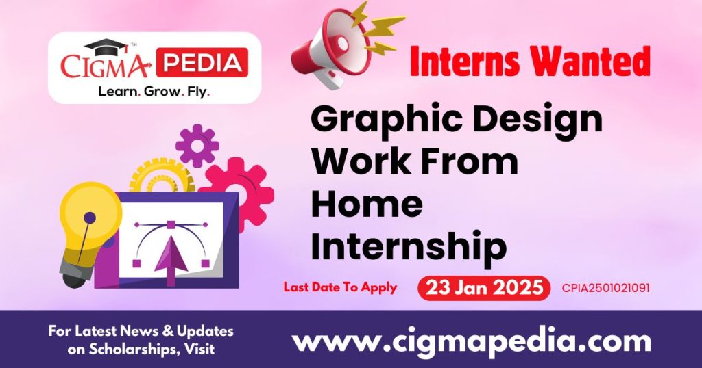 Graphic Design Work From Home Internship By 8e8creatives