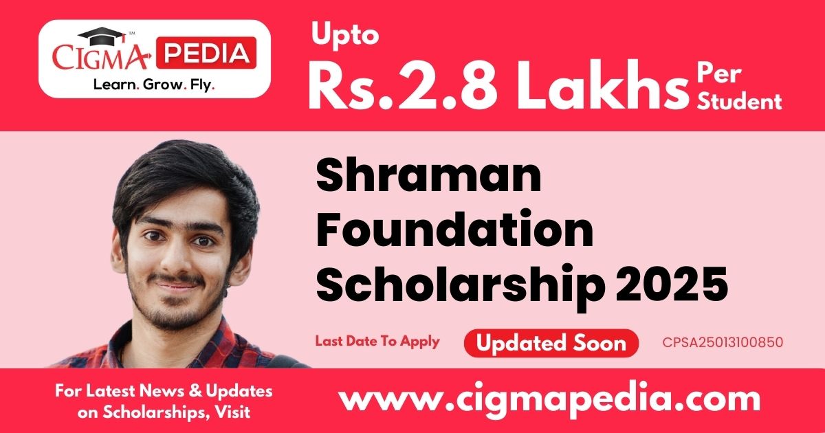 Shraman Foundation Scholarship