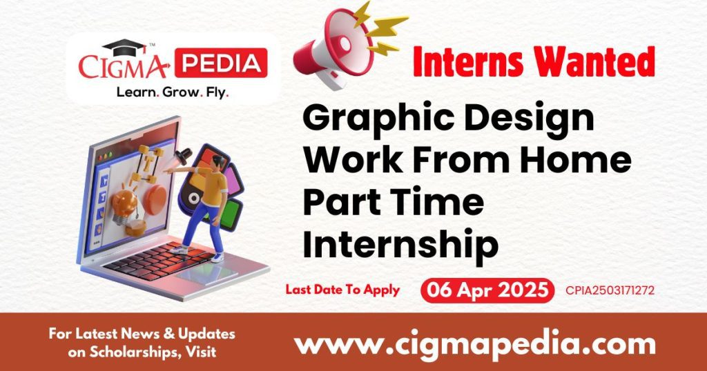 Graphic Design Work From Home Part Time Internship