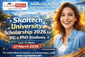 Skoltech University Scholarship