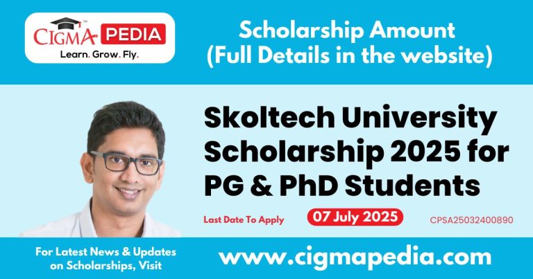 Skoltech University Scholarship